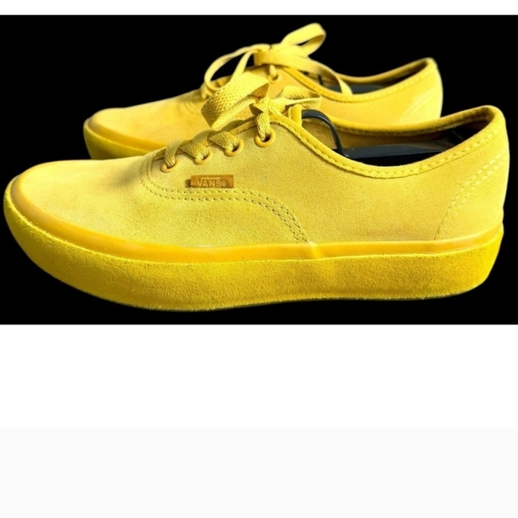 Vans Women's Sneakers Mustard Skater Casual Streetwear W 6.5 M 5 RARE HTF - Picture 7 of 15